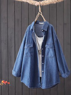 แบบเสื้อสวยๆ เสื้อผ้าฝ้ายลินิน เสื้อเชิ้ตผ้าลินิน