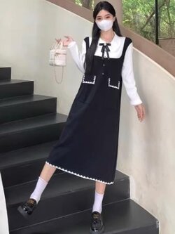 เดรสสีดำสุภาพ เรียบหรู ดูดี เหมาะกับทุกโอกาส | เดรสผู้หญิงแฟชั่นสุภาพ