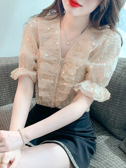 เสื้อเชิ้ตแขนยาววัยรุ่น ลายสวยๆ แบรนด์ YIL AN