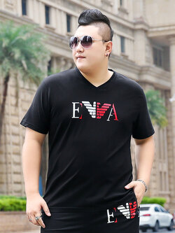 เสื้อยืดผู้ชายอ้วน S-5XL(อกเสื้อ39-51นิ้ว)