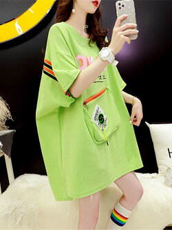 เสื้อยืดโอเวอร์ไซส์ เกาหลี