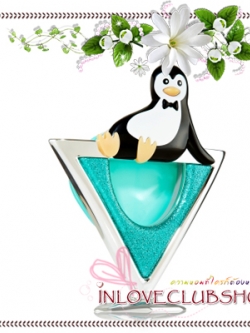 Bath & Body Works / Car Fragrance Holder (Penguin Martini) *Visor Clip