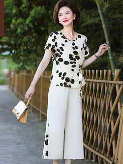 เสื้อผ้าคุณแม่วัย 60 เสื้อคนแก่ผู้หญิงวัย60