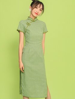 ชุดเดรสคอจีนสวยๆ ชุดแซกคอจีน ลูกไม้ ชุดคอจีนสวยๆ เสื้อกี่เพ้า คอจีน