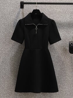 เดรสแขนสั้น มีไซส์ L-4XLอก 38-47 นิ้ว ใส่ได้ทั้งสาวหุ่นดีน่ารักจนถึงสาวอวบพลัสไซส์ จัดส่งฟรี! ทักแชทสั่งซื้อ