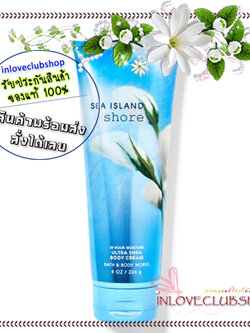 Bath & Body Works / Ultra Shea Body Cream 226 ml. (Sea Island Cotton) *Sea Island Shore