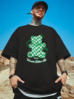 เสื้อยืดผู้ชายอ้วน S-5XL(อกเสื้อ39-51นิ้ว)