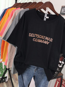 เสื้อยืดคอตตอน สกรีนลายน่ารัก มีหลากหลายสี ส่งฟรีทั่วไทย BY JIMIAO