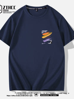 เสื้อยืดผู้ชายอ้วน S-6XLน้ำหนักผู้สวม40-135กิโลกรัมใส่ได้ ส่งฟรี