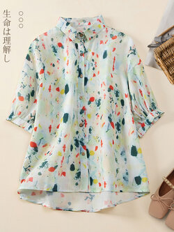 เสื้อลินิน เสื้อผ้าฝ้ายลินิน เสื้อเชิ้ตผ้าลินิน