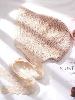 หมวกสาน หมวกสาน หมวกไปเที่ยงทะเล หมวกปานามาผู้หญิง