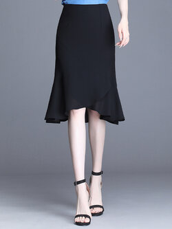 กระโปรงยาว กระโปรงยาวทรงเอ กระโปรงทำงาน