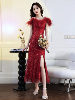 ชุดราตรี ชุดราตรีสวยหรู แบบ ทันสมัย Evening dress