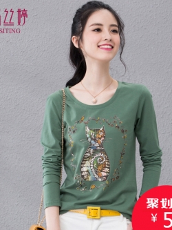 เสื้อยืดแฟชั่น Women shirt cotton T-shirt