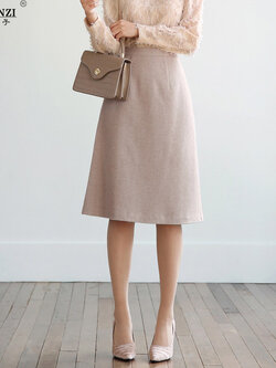 กระโปรงยาว กระโปรงยาวทรงเอ กระโปรงทำงาน