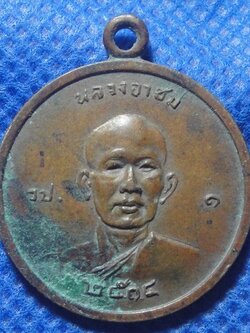 หลวงอาชม หลัง หลวงพ่อโอภาสี