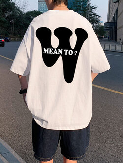 เสื้อยืดผู้ชายอ้วน S-5XL(อกเสื้อ39-51นิ้ว)