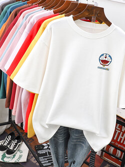 เสื้อยืดคอตตอน สกรีนลายน่ารัก มีหลากหลายสี ส่งฟรีทั่วไทย BY JIMIAO