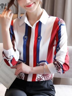 เสื้อเชิ้ตแฟชั่น เสื้อเชิ้ตชีฟอง เสื้อเชิ้ตลูกไม้ เสื้อเชิ้ตลายสวยๆ By Alier