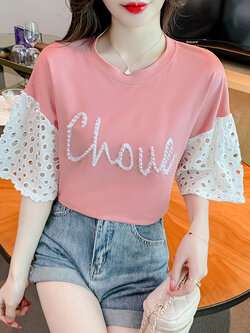 เสื้อผ้าวัยรุ่นเกาหลี เสื้อยืดวัยรุ่นผู้หญิง มีขนาด S M L XL