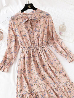 เดรสลายดอกไม้ Fairy House Fairy House