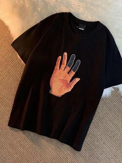 เสื้อยืดผู้ชายอ้วน S-5XL(อกเสื้อ39-51นิ้ว)