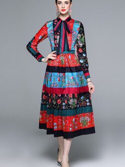 ชุดเดรสยาวสวยๆ ชุดเดรสยาวใส่สบาย ใส่ทำงาน