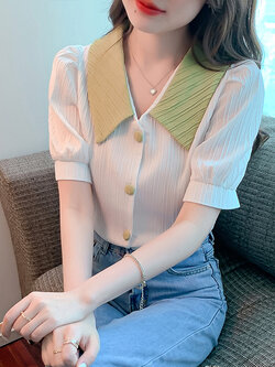 เสื้อเชิ้ตแขนยาววัยรุ่น ลายสวยๆ แบรนด์ YIL AN