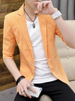 สูท Blazers ผู้ชาย เสื้อคลุมสไตล์สูท สำหรับผู้ชาย