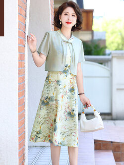 เสื้อผ้าคุณแม่วัย 60 เสื้อคนแก่ผู้หญิงวัย60