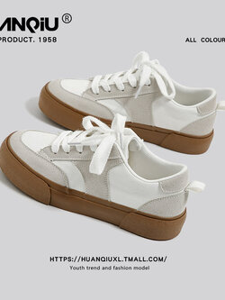รองเท้าผ้าใบ ผู้หญิง รองเท้าแฟชั่นสำหรับผู้หญิง รองเท้าแฟชั่น รองเท้าผู้หญิง แบรนด์ HUANQIU SINCE 1958
