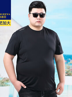 เสื้อยืดผู้ชายอ้วน XL-8XL น้ำหนักผู้สวม 60-150 กิโลกรัม