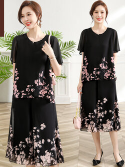 เสื้อผ้าคุณแม่วัย 60 เสื้อคนแก่ผู้หญิงวัย60