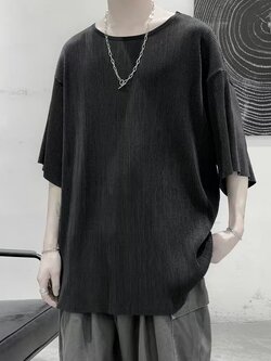 เสื้อยืดผู้ชายอ้วน S-5XL(อกเสื้อ39-51นิ้ว)