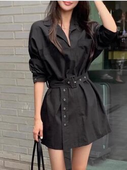 เดรสสีดำสุภาพ เรียบหรู ดูดี เหมาะกับทุกโอกาส | เดรสผู้หญิงแฟชั่นสุภาพ