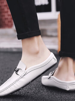 รองเท้าหนังผู้ชาย มีไซส์39-44 รองเท้าโลฟเฟอร์ชาย Slip-On Shoes
