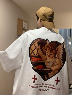 เสื้อยืดผู้ชายอ้วน S-5XL(อกเสื้อ39-51นิ้ว)