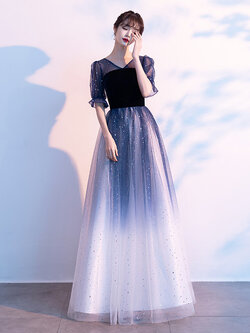 ชุดราตรี ชุดราตรีสวยหรู แบบ ทันสมัย Evening dress