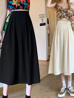 กระโปรงยาว กระโปรงยาวทรงเอ กระโปรงทำงาน