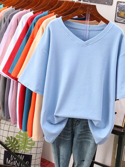 เสื้อยืดคอตตอน สกรีนลายน่ารัก มีหลากหลายสี ส่งฟรีทั่วไทย BY JIMIAO