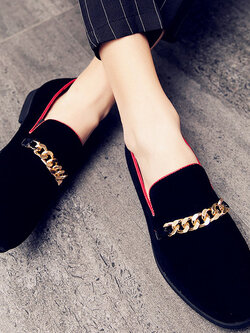 รองเท้าหนังผู้ชาย มีไซส์39-44 รองเท้าโลฟเฟอร์ชาย Slip-On Shoes