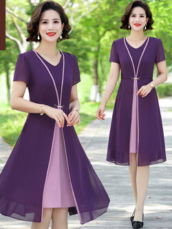 เสื้อผ้าคุณแม่วัย 60 เสื้อคนแก่ผู้หญิงวัย60