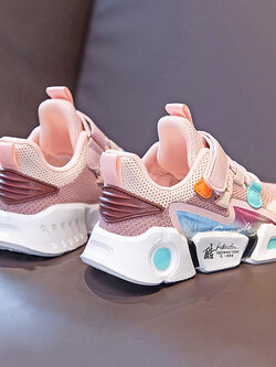 รองเท้าผ้าใบเด็ก รองเท้ากีฬาเด็ก รองเท้าผ้าใบเด็กแนวสปอร์ท