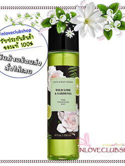 Bath & Body Works / Fine Fragrance Mist 236 ml. (Wild Lime & Gardenia)