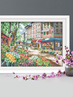 ชุดปักครอสติช รูปบ้าน สอบถามขนาดและสั่งซื้อได้ที่ LINE