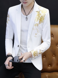 สูท Blazers ผู้ชาย เสื้อคลุมสไตล์สูท สำหรับผู้ชาย