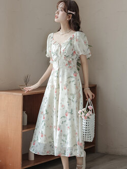 แบบชุดเดรสสวยๆ ชุดเดรสน่ารักๆสไตล์เกาหลี