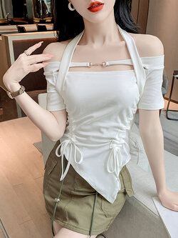 เสื้อผ้าวัยรุ่นเกาหลี เสื้อยืดวัยรุ่นผู้หญิง มีขนาด S M L XL