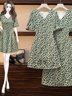 เดรสคนอ้วน เดรสสาวอวบ ชุดเดรสคนอ้วนวัยรุ่น BY PLUS SIZE Girl