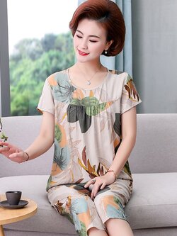 ชุดนอนคุณแม่ ชุดนอนบิ๊กไซส์ ชุดนอนคุณแม่ ชุดนอนคุณย่า ชุดนอนคุณยาย